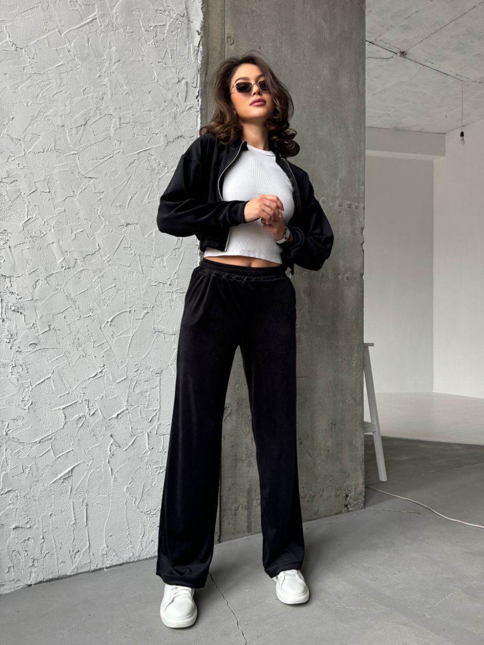 Костюм спорт Alisa Brand (42-48) 131 black (деми)