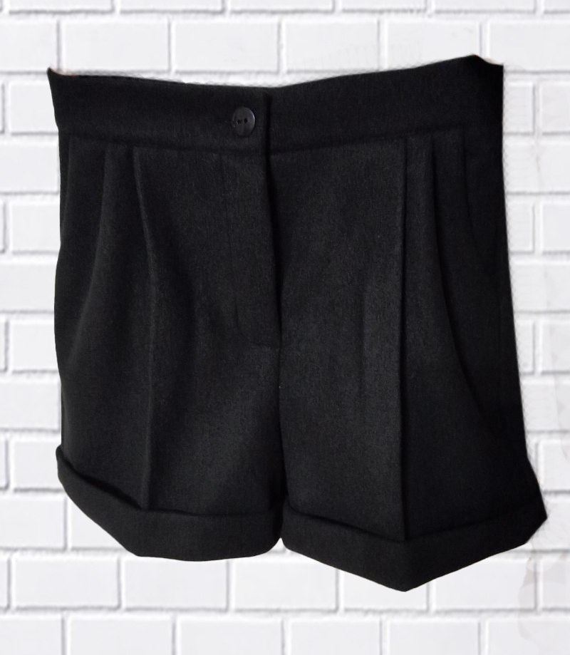 Шорты H&S (S-L) 377 black (лето)