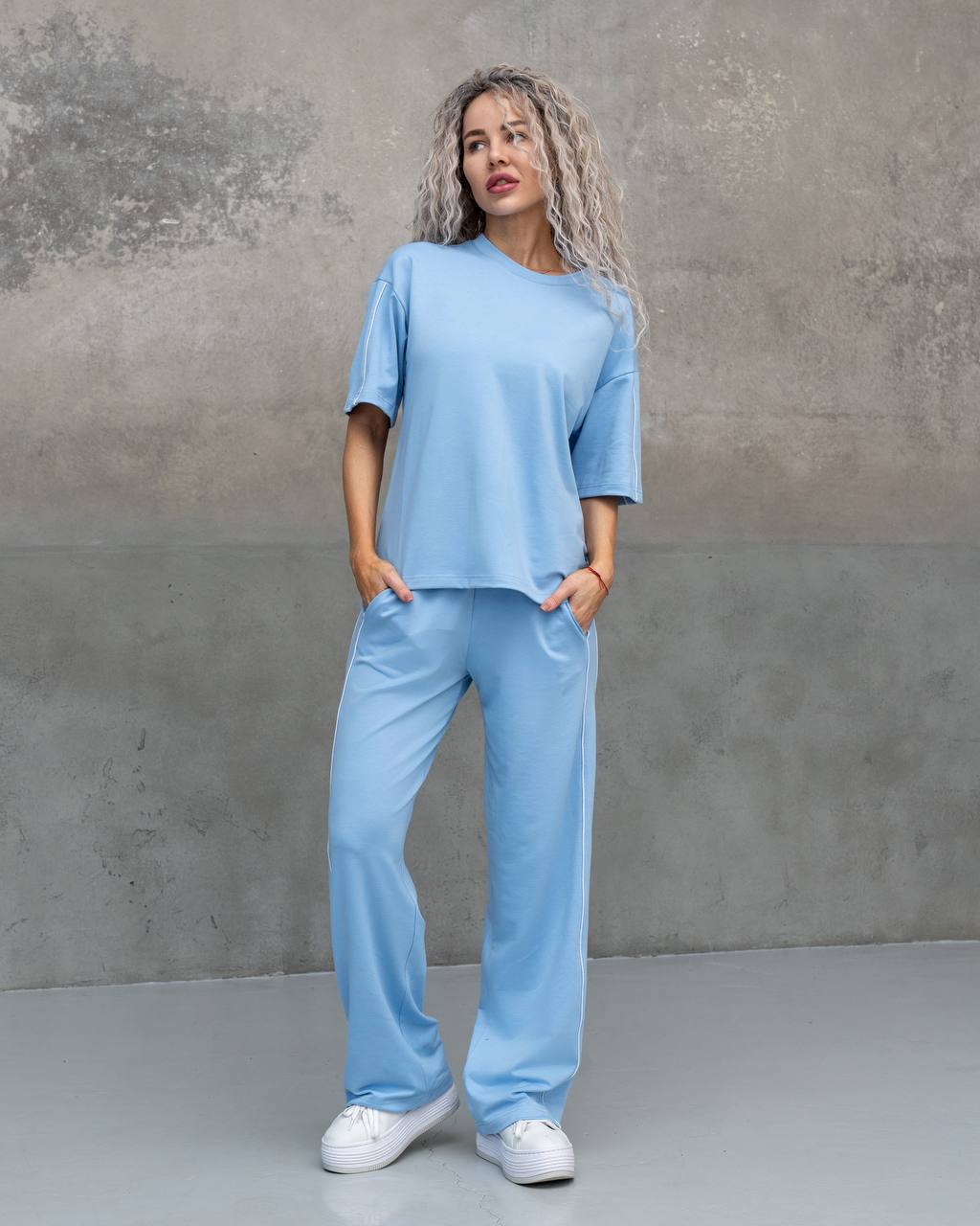 Костюм Sinevir (42-58) 35-1 l.blue (лето)