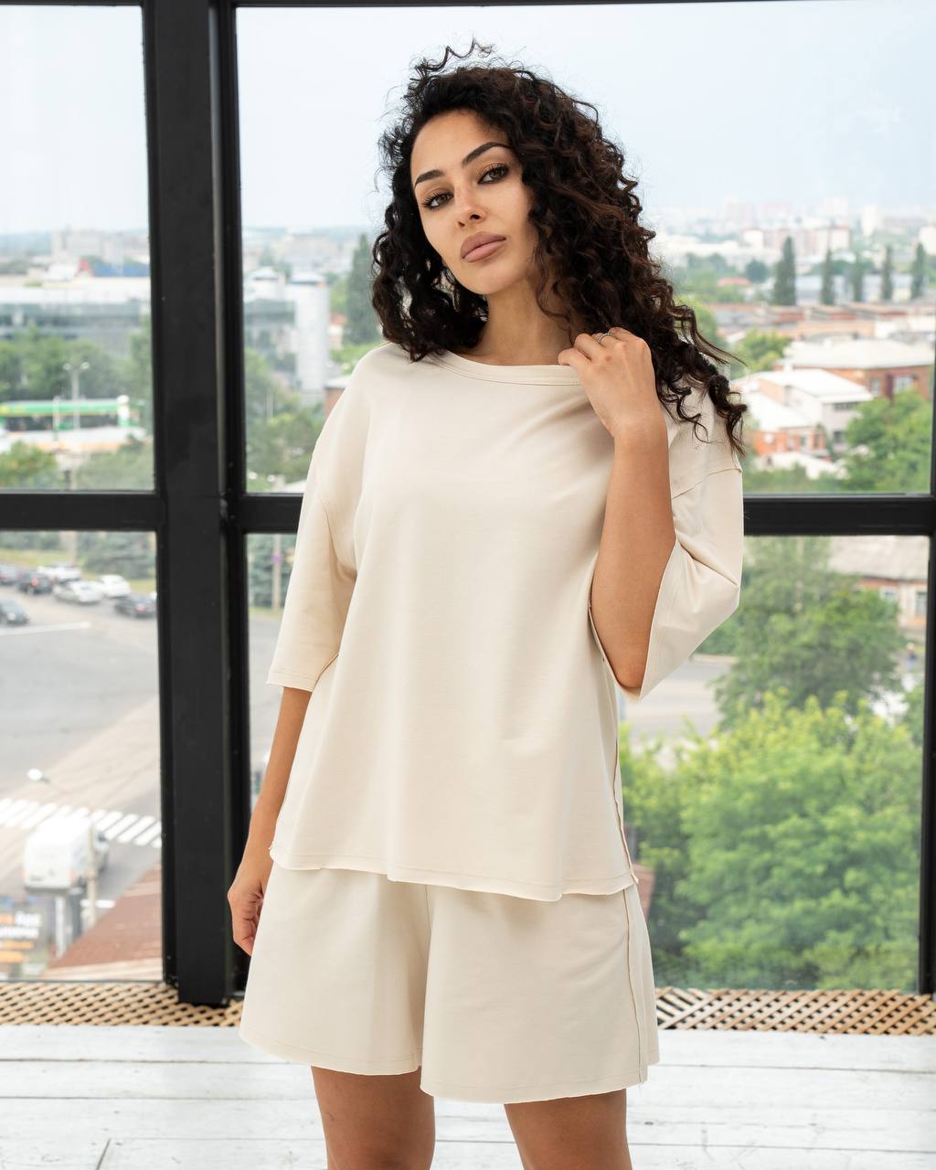 Костюм Sinevir (S-XL) A29 l.beige (лето)