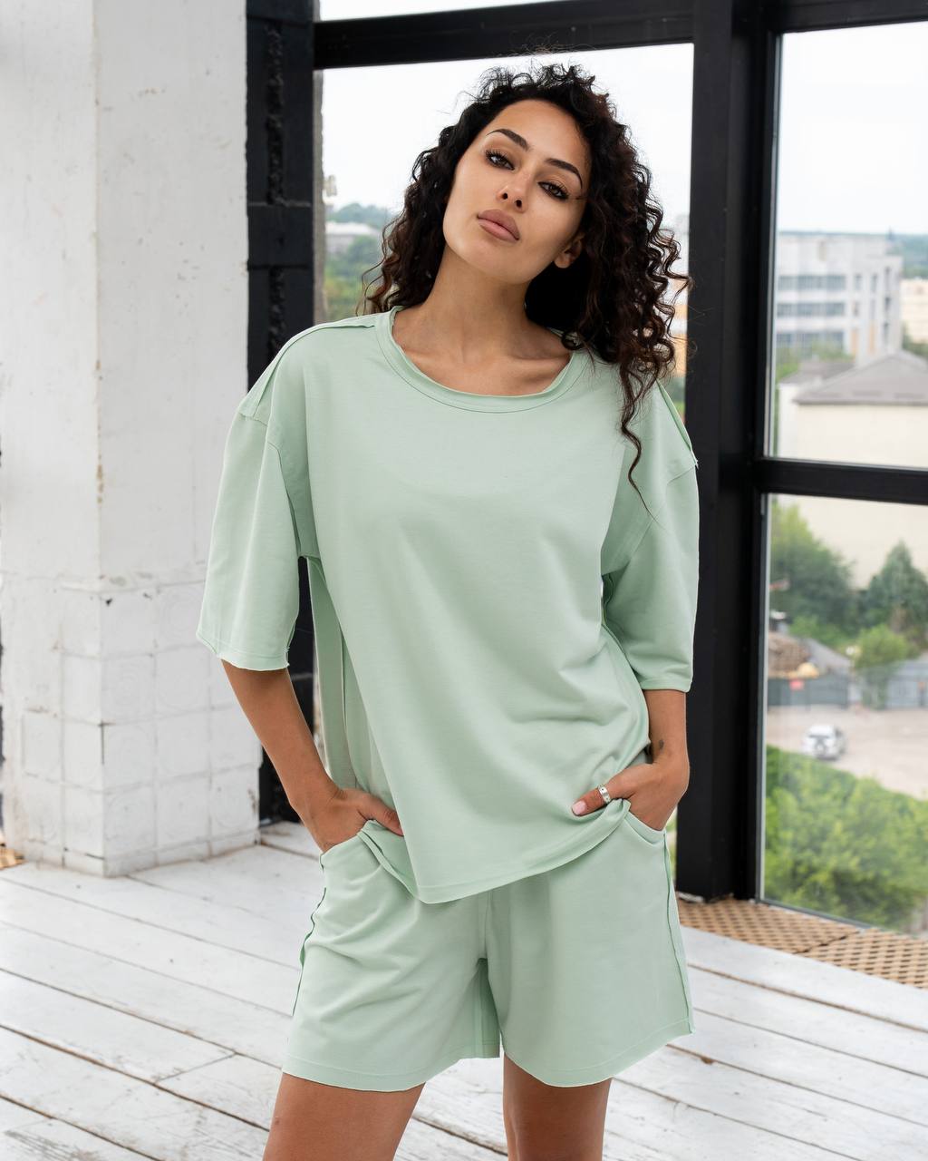 Костюм Sinevir (S-XL) A29 mint (лето)