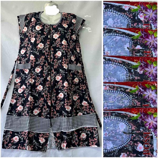 Халат HomeWear (60-68) D124 mix (лето)