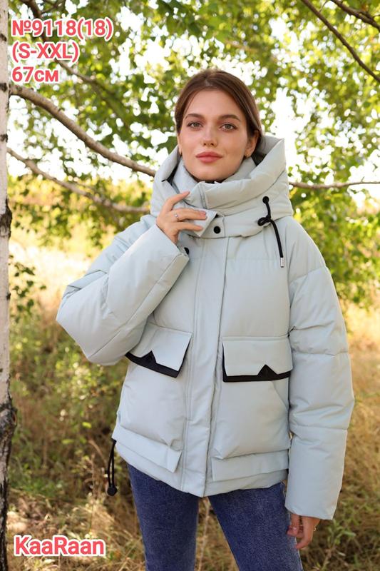 Куртка Monarlir (S-2XL) 9118-18 mint (зима)