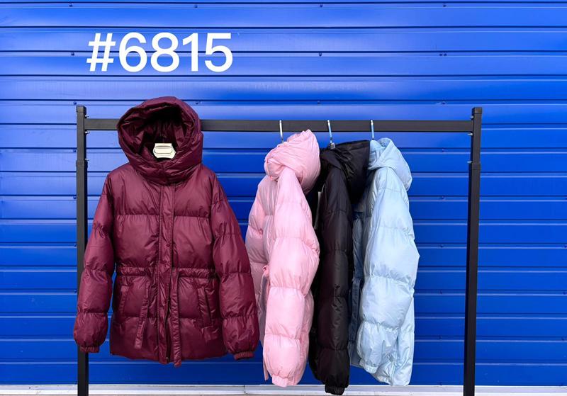 Куртка Oukali (M-XL) 6815 wine (деми)