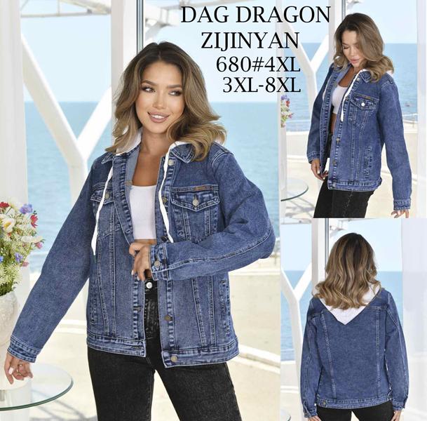 Куртка Zijinyan (3XL-8XL) 680 blue (деми)