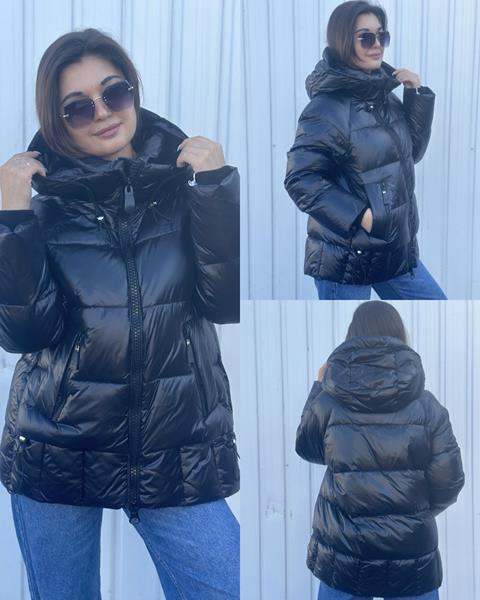 Пуховик Yafeier (S-2XL) 530 black (зима)