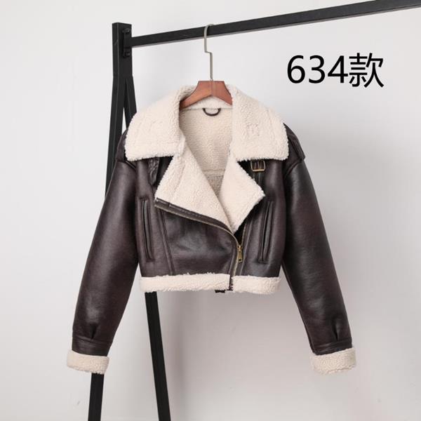 Дубленка Yafeier (S-L) 634 brown (зима)