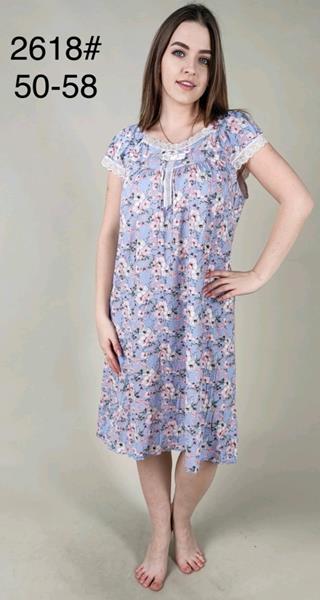 Ночнушка Romeo life (50-56) 2618 l.blue (лето)