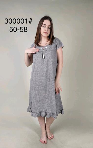 Ночнушка Romeo life (50-58) 300001 grey (лето)