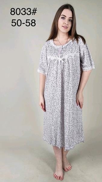 Ночнушка Romeo life (50-56) 8033 grey (лето)