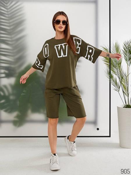 Костюм Romeo life (40-54) 905-1 khaki (лето)