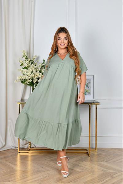 Платье Arina (42-48) 3039 mint (лето)
