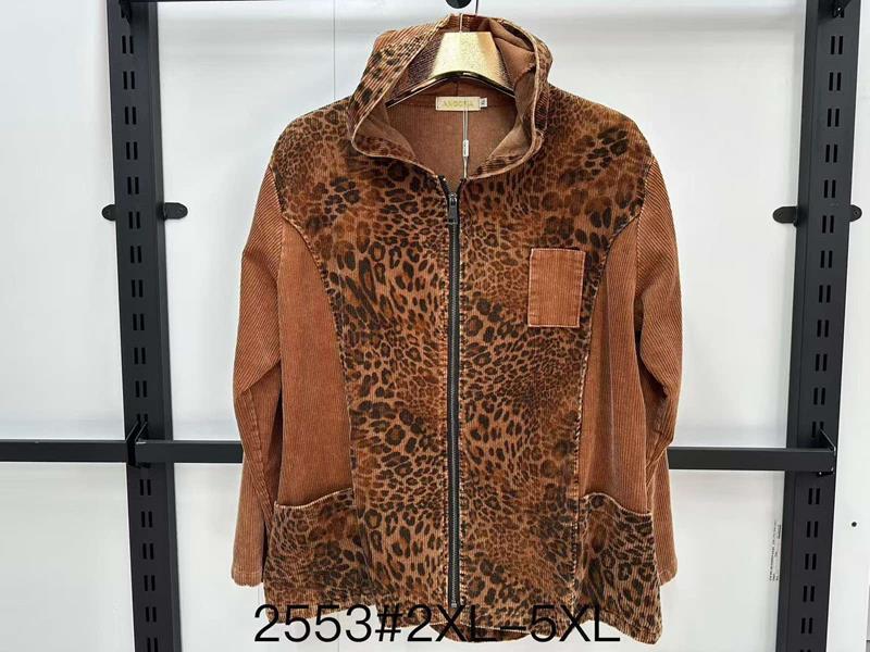 Куртка Even&Efair (2XL-5XL) 2553 brown (деми)