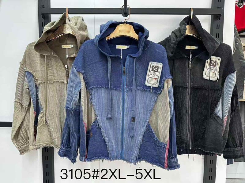 Куртка Even&Efair (2XL-5XL) 3105 blue (деми)