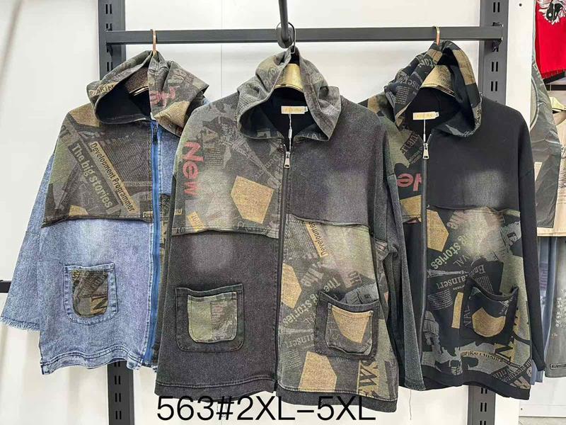 Куртка Even&Efair (2XL-5XL) 563-1 mix (деми)