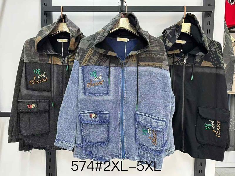 Куртка Even&Efair (2XL-5XL) 574-1 mix (деми)