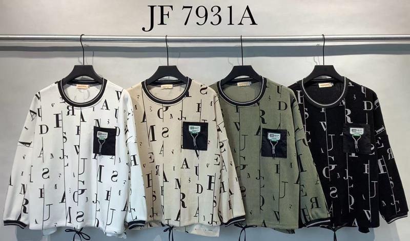 Свитер Even&Efair (XL-4XL) 7931A khaki (деми)