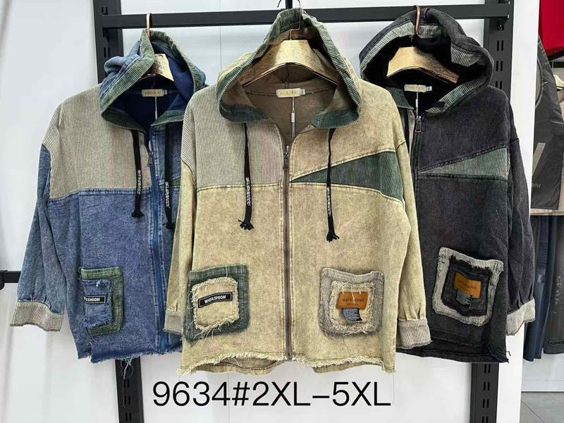 Куртка Even&Efair (2XL-5XL) 9634 blue (деми)