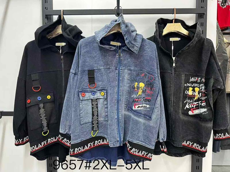 Куртка Even&Efair (2XL-5XL) 9657-1 mix (деми)
