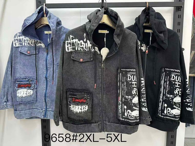 Куртка Even&Efair (2XL-5XL) 9658-1 mix (деми)