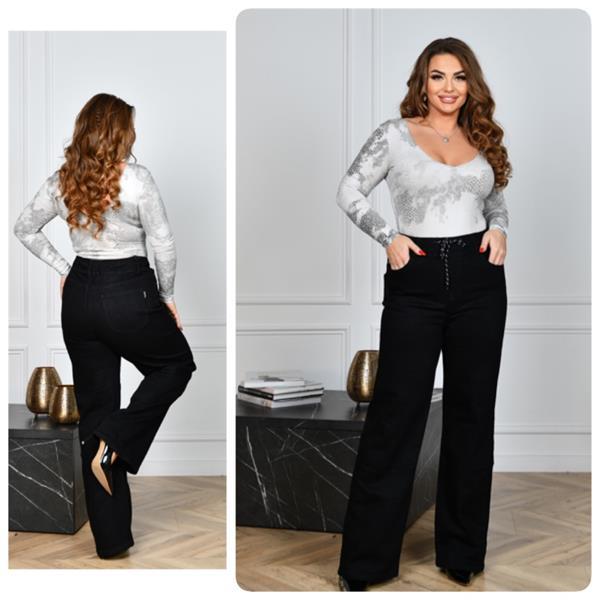 Джинсы Lady N (32-42) 794 black (деми)