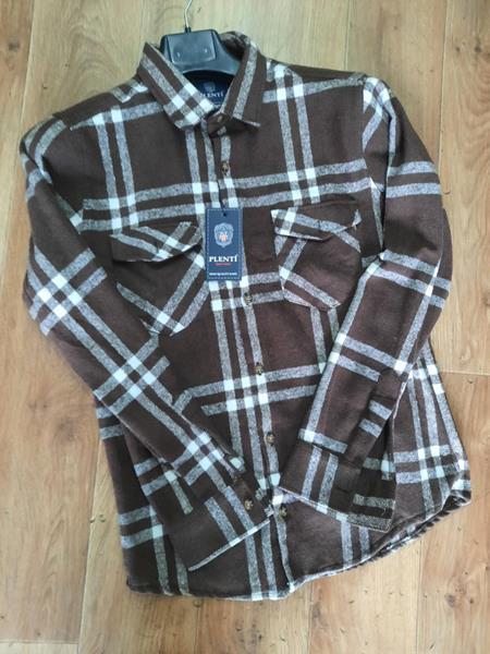 Рубашка Mary Poppins (S-2XL) 6025 brown (деми)