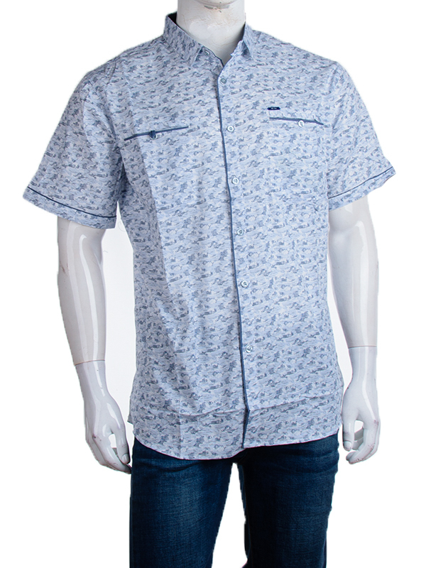 Рубашка Logaster (XL-5XL) A348 white (лето)