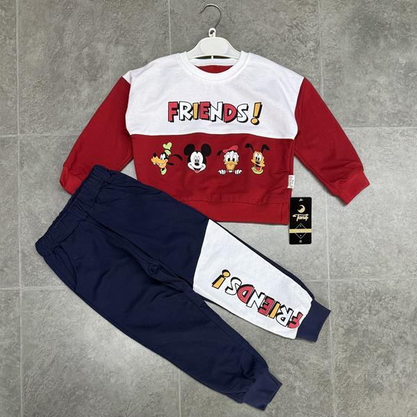 Костюм спорт Fili kids (2-5) FK1314 red (деми)