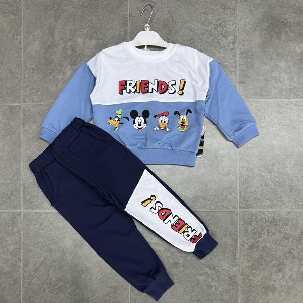 Костюм спорт Fili kids (2-5) FK1315 l.blue (деми)