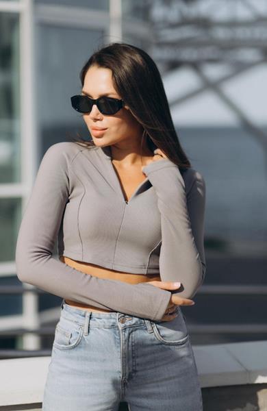 Топ Little Secret (S-L) 2090 grey (деми)