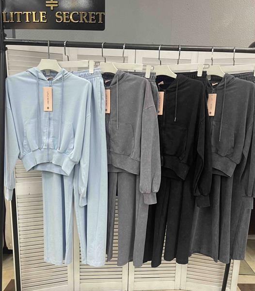 Костюм спорт Little Secret (S-L) 400490 l.grey (деми)