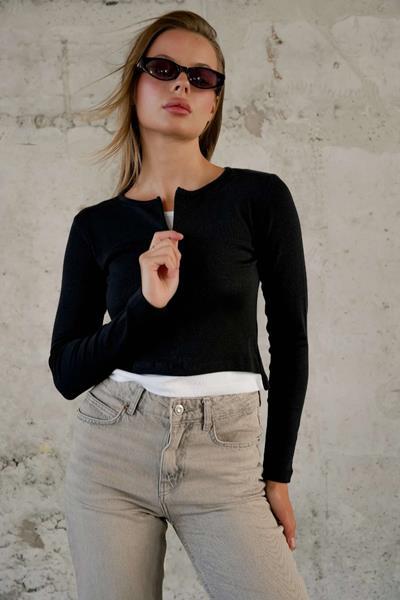 Топ Little Secret (S-L) 400740 black (деми)