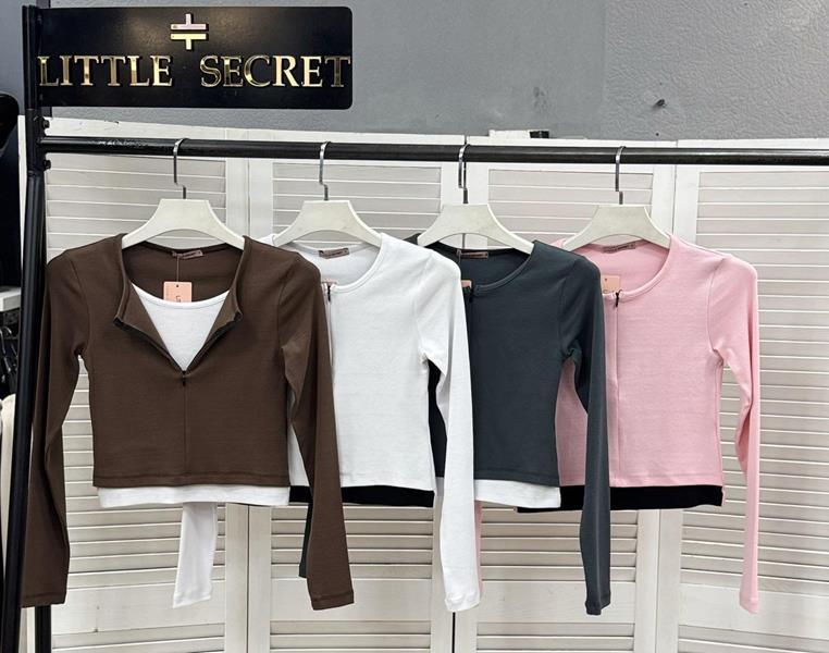Топ Little Secret (S-L) 400740 green (деми)