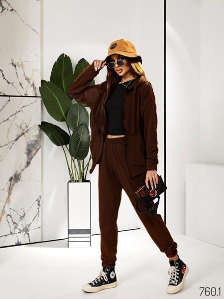 Костюм спорт WideRange (44-58) 760-1 brown (деми)