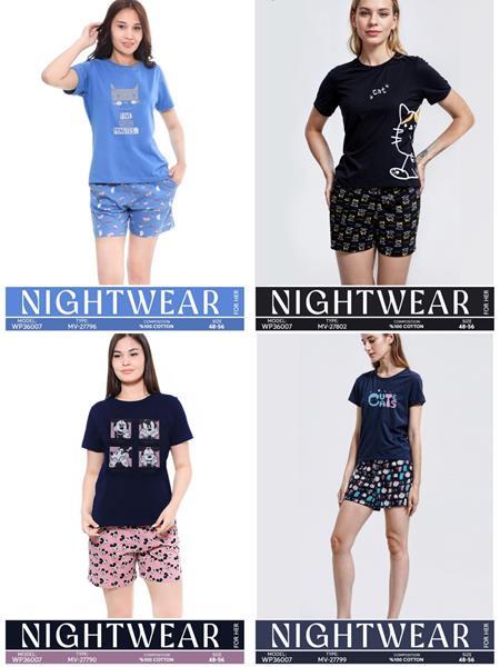 Пижама Samo (48-56) 27790 navy-pink (лето)