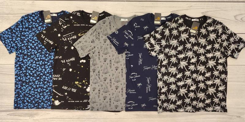 Футболка Samo (48-56) 55005 navy-white (лето)