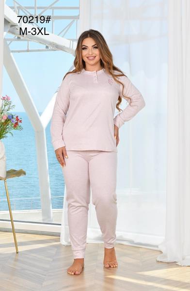 Пижама Brilliant (M-3XL) 10219 beige (деми)
