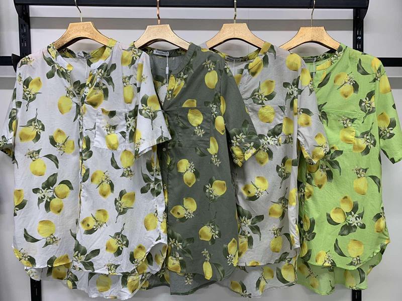 Рубашка Yafeier (3XL-7XL) 8710 l.green (лето)