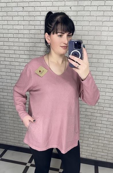 Свитер LeVisha (52-58) 25204 pink (деми)