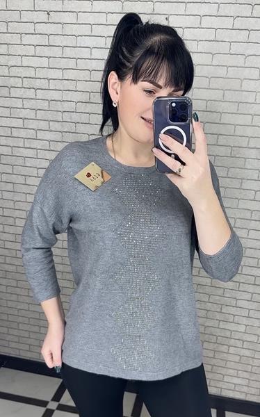 Американка LeVisha (48-52) 25206 grey (деми)