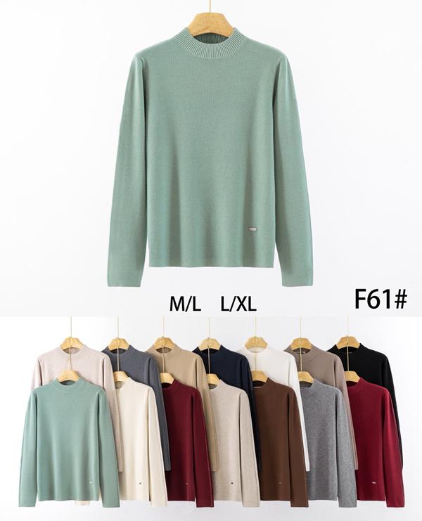 Свитер KissMe (M-XL) F61 mix (деми)
