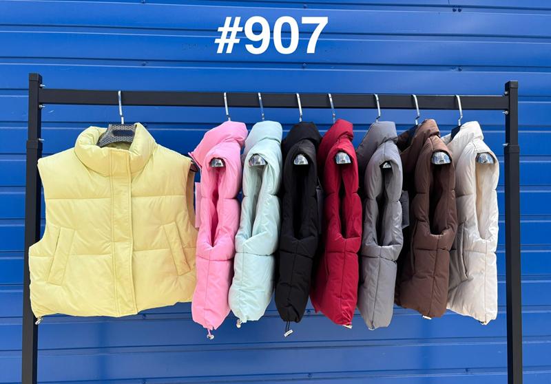 Жилетка Oukali (M-2XL) 907 l.blue (деми)