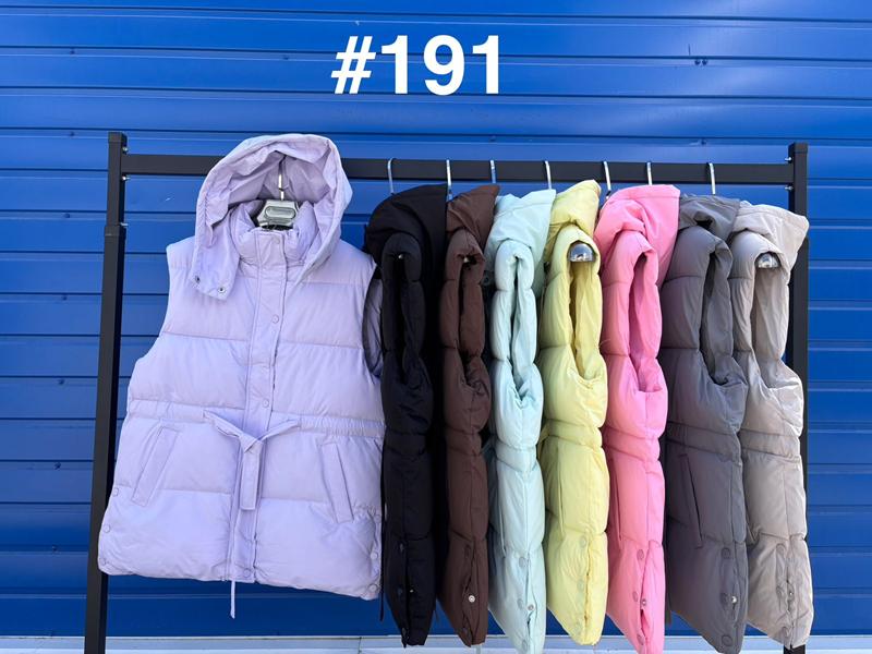 Жилетка Oukali (M-2XL) 191 l.blue (деми)
