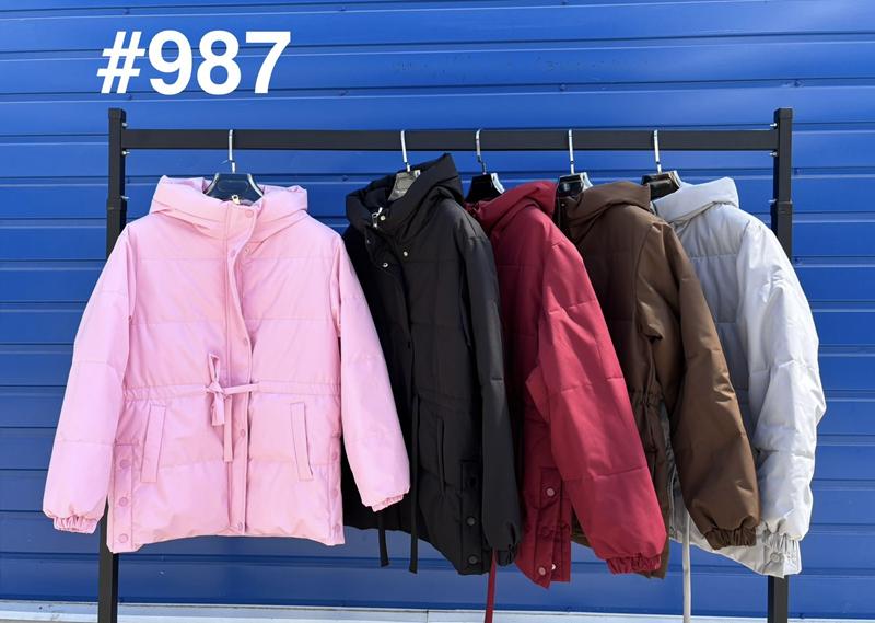 Куртка Oukali (42-48) 987 pink (деми)