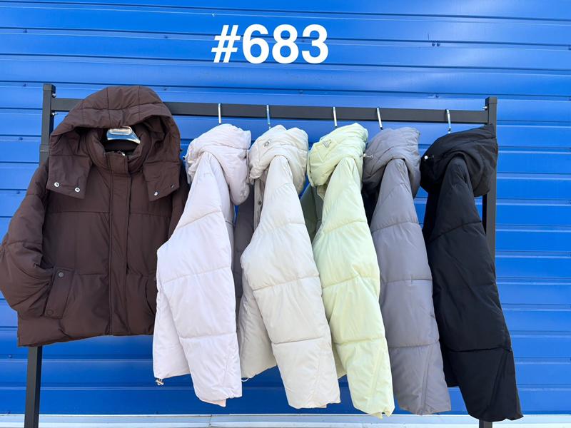Куртка Oukali (M-2XL) 613 apricot (деми)
