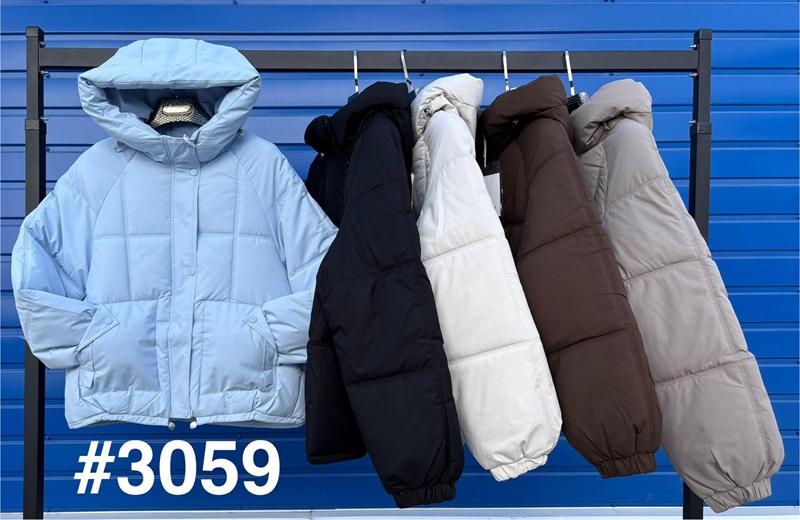 Куртка Oukali (M-2XL) 3059 black (деми)