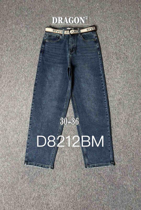 Джинсы P.T.A (30-36) D8212BM blue (деми)