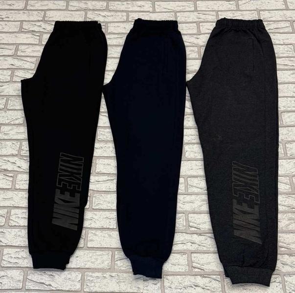 Штаны спорт Shon (42-50) S871 navy (деми)