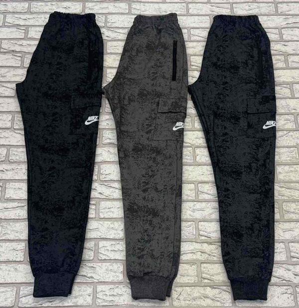 Штаны спорт Shon (46-54) S865 grey (деми)
