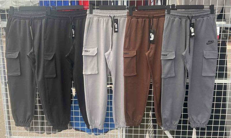 Штаны спорт Shon (48-58) S920 grey (деми)
